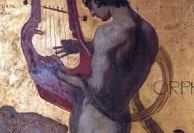 Franz von Stuck, Orpheus charming the beasts (1891)