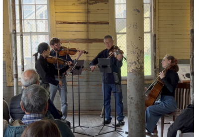 Del Sol Quartet performing on Angel Island