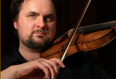 THE BOW AND THE BRUSH, A CONCERT OF MUSIC AND VISUAL ART BY DANIEL DARMESIN FLANAGAN at Alliance Francaise San Francisco