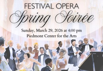 Impressionistic watercolor painting of Spring Soirée