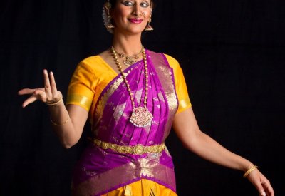 Photo of dancer Rasika Kumar; Photo credit: Mukund Gunti