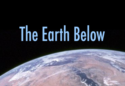 Partial view of the Earth as seen from space