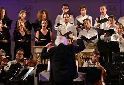 Monteverdi Choir on stage