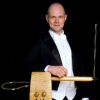 Thorwald Jørgensen performed on the theremin with the Friction Quartet
