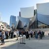 Outside Disney Hall
