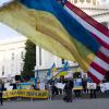 Protest in support of Ukraine