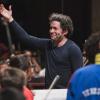 Gustavo Dudamel with El Sistema musicians