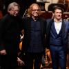 Michael Tilson Thomas, Danny Elfman, and Gautier Capuçon