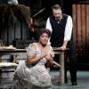 Angel Blue as Tosca and Ryan McKinny as Scarpia