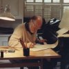 John Williams in his studio