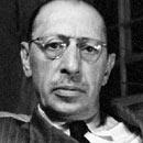 Composer Igor Stravinsky