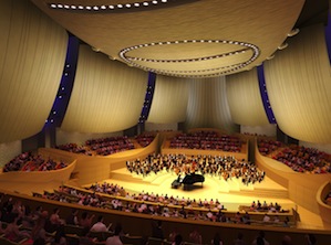 Bing Concert Hall<br>Rendering by Ennead Architects Bing Concert Hall Rendering by Ennead Architects
