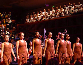 Perceptions Contemporary Dance Company participants