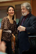 George Cleve with Audrey Vardanega