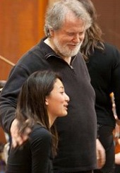 George Cleve and Audrey Vardanega<br>Photo by Dave Weiland