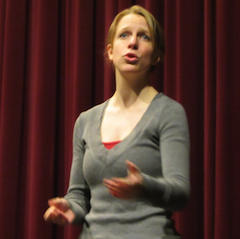 Shannon McClintock sings Julia, based on Sidney Cowell, the composer's wife
