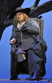 Domingo as Cyrano at<br>the Théâtre du Châtelet<br>Photo: Marie-Noëlle Robert