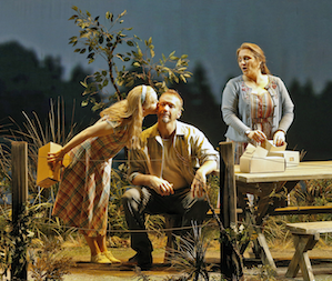 Susannah Biller (Selena), Wayne Tigges (Joe St. George) and Patricia Racette (Dolores Claiborne) Photos by Cory Weaver