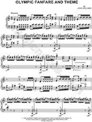 <em>Olympic Fanfare</em> by John Williams, it says Olympic Fanfare by John Williams, it says