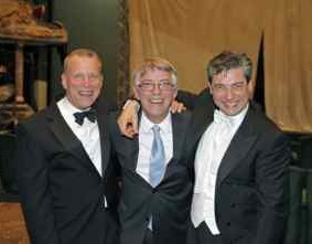 With Chorus Master Ian Robertson and Music Director Nicola Luisotti<br> Photo by Cory Weaver With Chorus Master Ian Robertson and Music Director Nicola Luisotti Photo by Cory Weaver