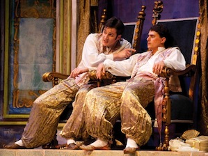 Chris Uzelac and Robert Vann are gondoliers who abhor kings, except if they could rule