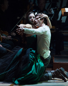 Huber and Peabody Southwell as the Woman in Green (a.k.a. Troll Princess)