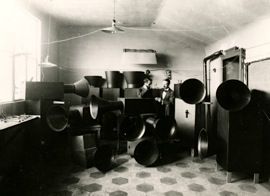 Original Intonarumori from a century ago