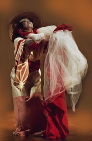 Butoh dancer Judith Kajiwara Butoh dancer Judith Kajiwara