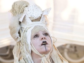 Anastazia Louise in the SFLO production<br>Photo by Neil Girling Little Match Girl