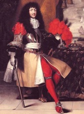 Louis XIV: had an orchestra<br>for his playlist