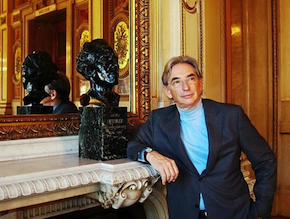 With Mahler's bust: honoring a favorite with brilliant performance
