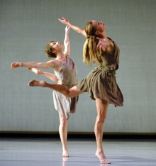 Mark Morris dancers in <em>Socrates</em>