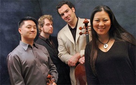 Miró Quartet<br>Photo by Faustinus Deraet