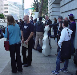 Picketing (and everything) is more difficult for cellos and double bass