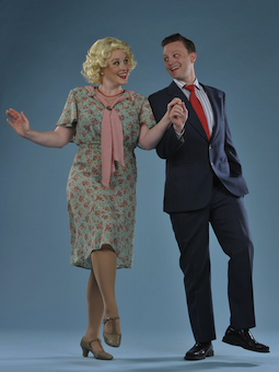 Ashley Rae Little and Johnny Orenberg sing