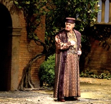 Plácido Domingo as Boccanegra<br>Photo by Marty Sohl