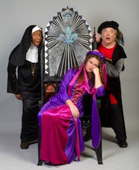 Darron Flagg, Jennifer Ashworth, and Michael Mendelsohn in <em>Count Ory</em><br> Photo by Mark Janks Darron Flagg, Jennifer Ashworth and Michael Mendelsohn in <em>Count Ory</em> Photo by Mark Janks