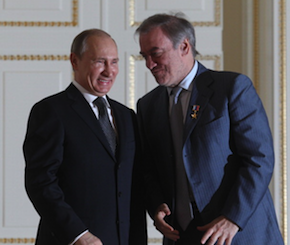Putin gave Gergiev a Hero of Labor award, a Soviet-era distinction restored as Mariinsky 2 opened