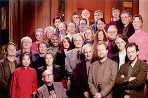 Just a few of the hundreds of composers cultivated by Contemporary Players<br>Photo by Peter di Silva (in 2001)