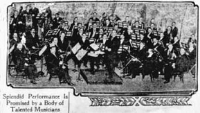 Almost a century: Henry Hadley led the first SFS concert in the Cort Theater in December 1911