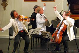Swensen, Kahane, and Watkins<br>in the Schumann Trio