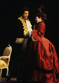 Frederica von Stade and Thomas Hampson in Susa's <em>Dangerous Liaisons</em> Frederica von Stade and Thomas Hampson in Susa's <em>Dangerous Liaisons</em>