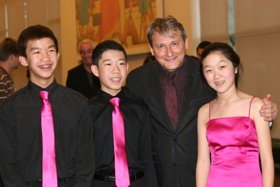 Mondo Trio with celebrity host Christopher O’Riley