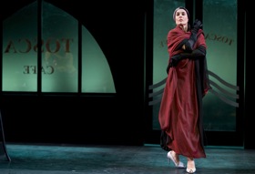 Sabina Allemann in <em>The Tosca Project</em><br>Photo by Erik Tomasson