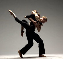 Dana Benton and Andrew Skeels in a WestWave concert