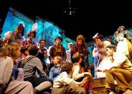 Orphans and fairytale characters congregate<br>Photos by Ben Krantz