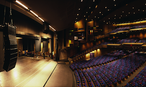 Interior of Zellerbach Hall<br>Photo by Meyer Sound Zellerbach Hall