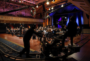 In the studio All Star Orchestra
