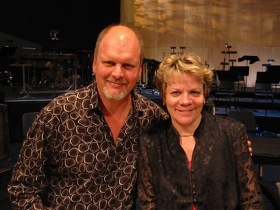 Michael Daugherty and Marin Alsop<br>Photos by r.r. jones