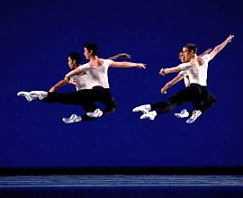 Stravinsky Violin Concerto pas de quatre<br>Photo by Erik Tomasson